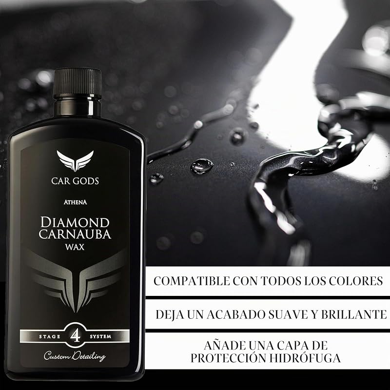 Carro Deuses Atena, lucidatrice com Cera de Carnaúba, 500 ml