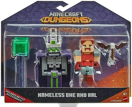 minecraft dungeons action figures