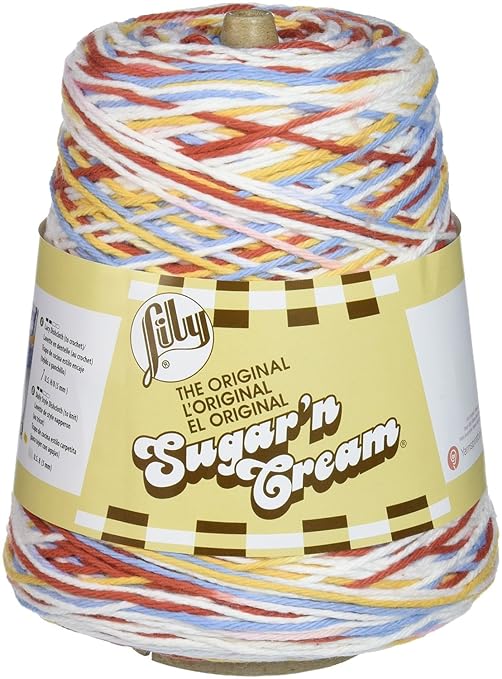 Spinrite Cotton Sugar'n Cream YarnConesCalico Amazon.co.uk Kitchen