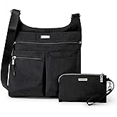 Baggallini On Track Crossbody with RFID Phone Wristlet