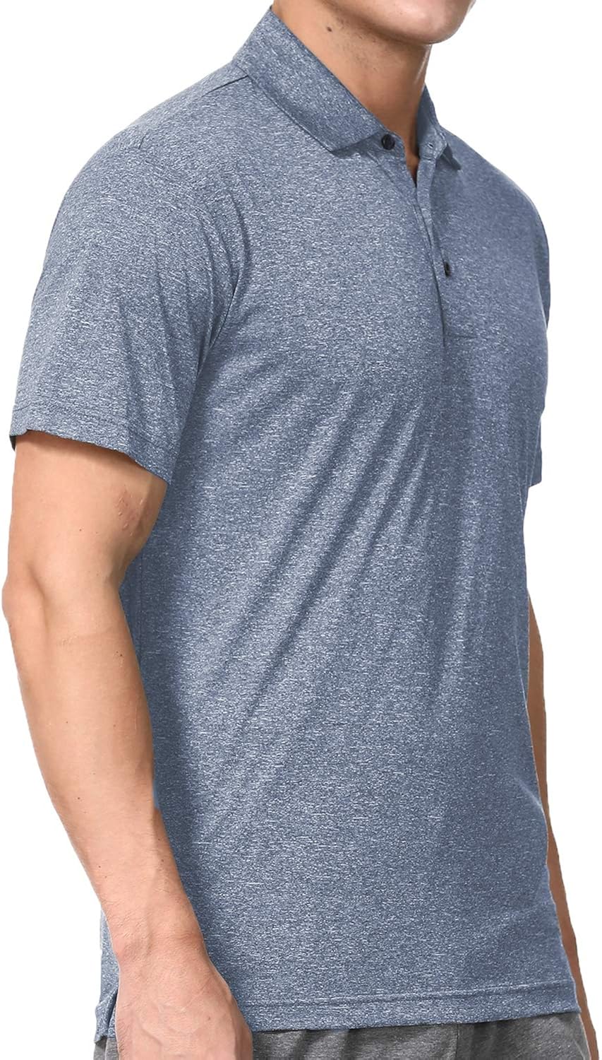 Men's Dry Fit Golf Polo Shirt: Clothing