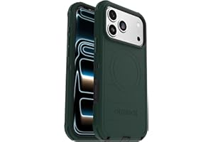 OtterBox iPhone 17 Pro Max (Only) - Defender Series Case - Roasted Cashew Mist (Green & Black) - Snaps on MagSafe - Tough - R