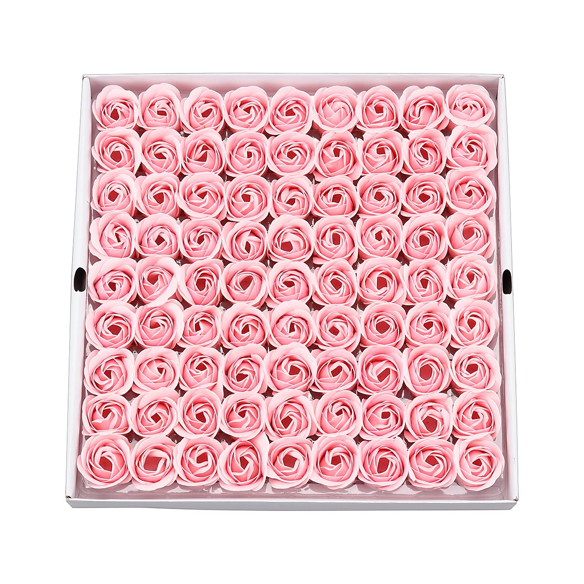 81PCS Soap Rose Flower - Flora Scented Soap Rose Flower - Plant Essential Oil Soap, Gift for Anniversary/Birthday/Wedding/Valentine’s Day/Mother’s Day Gift Box