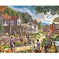 White Mountain Puzzles - Country Weekend - 1000 Piece Jigsaw Puzzle for Adults & Kids - Fun Family Activity - 24"x30"
