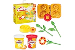 Play-Doh Sunflowers & Daisies Flower Toy, Kids Arts & Crafts Kit, Gifts for Girls & Boys 3+