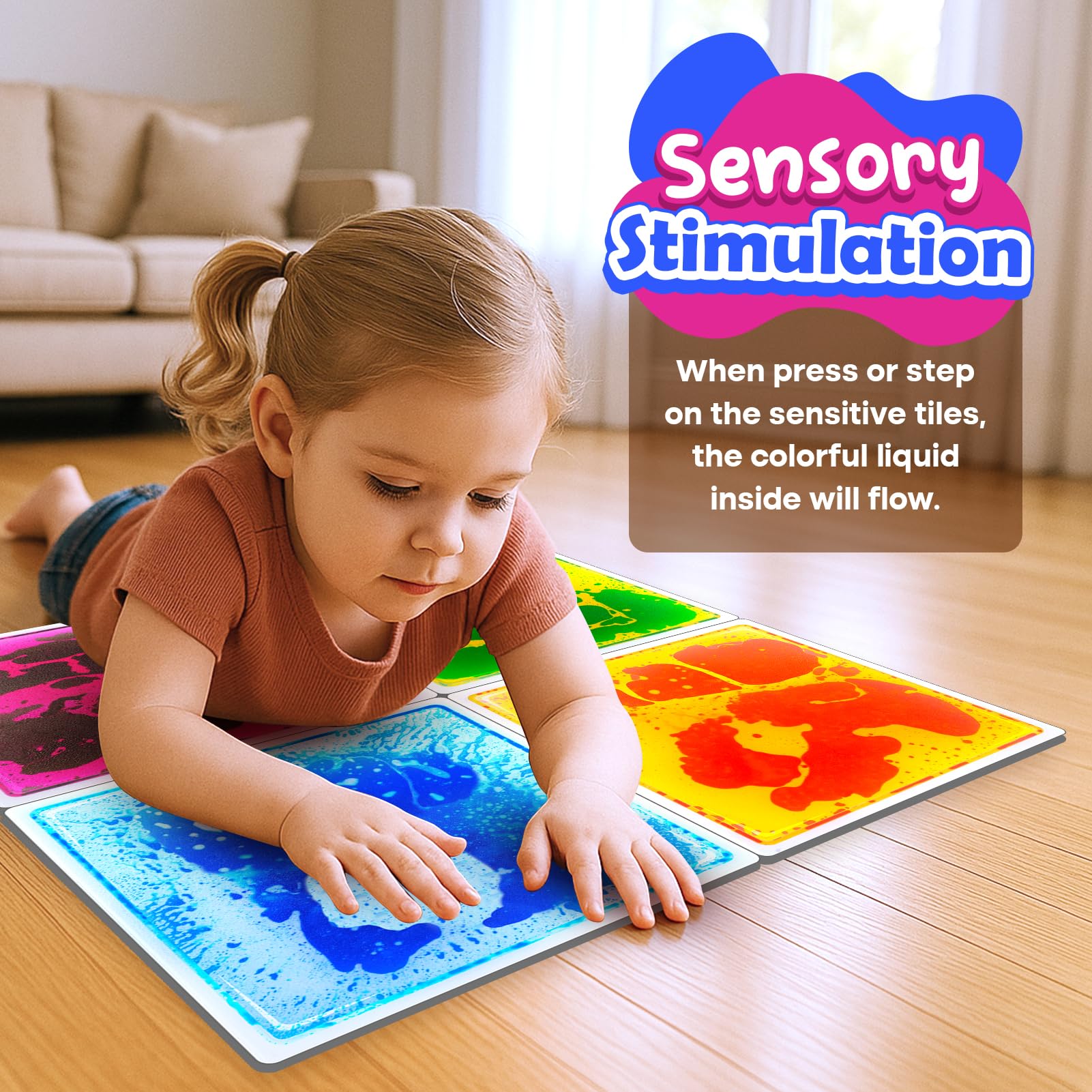 Sensory Floor Tiles for Kids Toddlers: 12