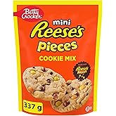 Betty Crocker Reese's Peanut Butter Chocolate Candy Cookie Mix, Made with Mini Reese's Pieces Candy and Mini Chocolate Chips,