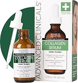 Advanced Clinicals Collagen Serum for Fine Lines Wrinkles 1.75 Fl Oz Plumping view 1