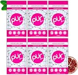 PUR Gum Sugar Free Pomegranate Mint Xylitol 55 Pieces Pack of 6 Vegan view 1