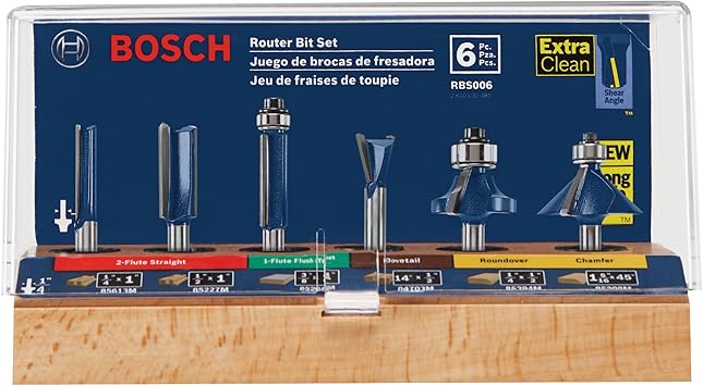Bosch Rbs006 1 4 Inch Shank Carbide Tipped Multi Purpose Router