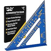 Mr. Pen- Rafter Square, 7 Inch, Blue, Aluminum Alloy, 7 Inch, Triangle Ruler for Roofing, Framing, Woodworking and Accurate A