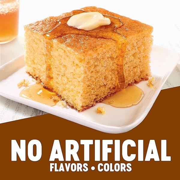 KRUSTEAZ HONEY CORNBREAD AND MUFFIN MIX, NO ARTIFICIAL FLAVORS AND NO ARTIFICIAL COLORS, BAKING MIX, 15-OUNCE BOX