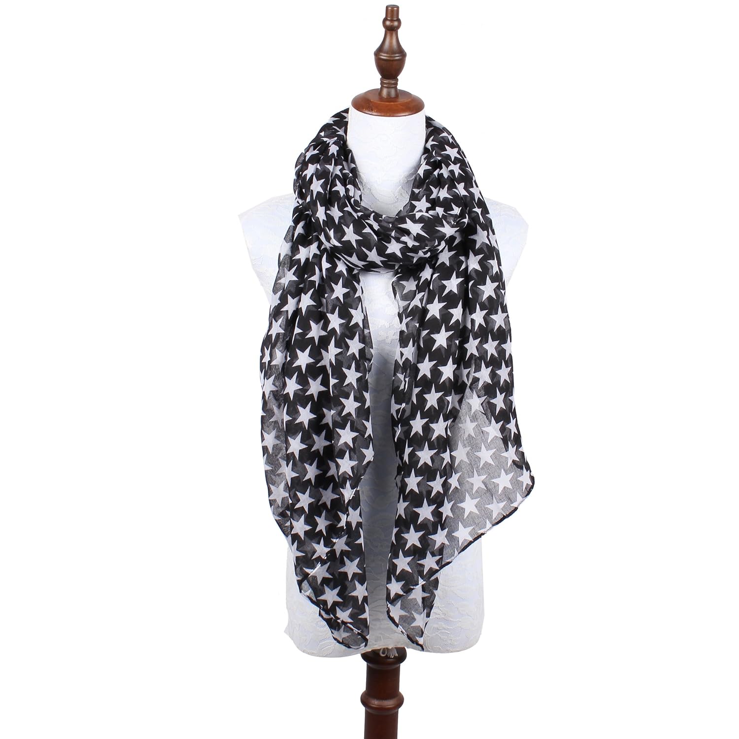 アウトレット送料無料 軽量フラミンゴスカーフの女性 B073cg1xnt ブラック2 ブラック2 Studioweb Com