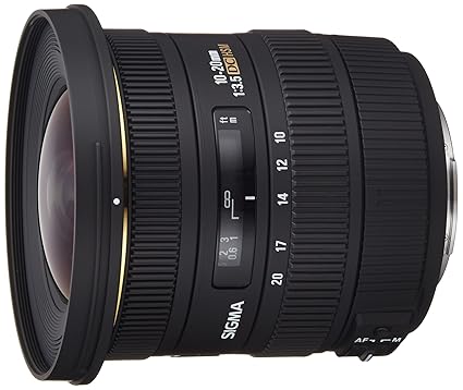 Sigma 10-20 mm F3,5 EX DC HSM-Objektiv (82 mm Filtergewinde) für Sony A-Objektivbajonett