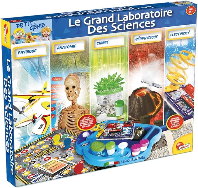 Le Grand Laboratoire De Dingo Le Scientifique Lisciani Giochi - F42333 - Jeu Scientifique - Le Grand Laboratoire des