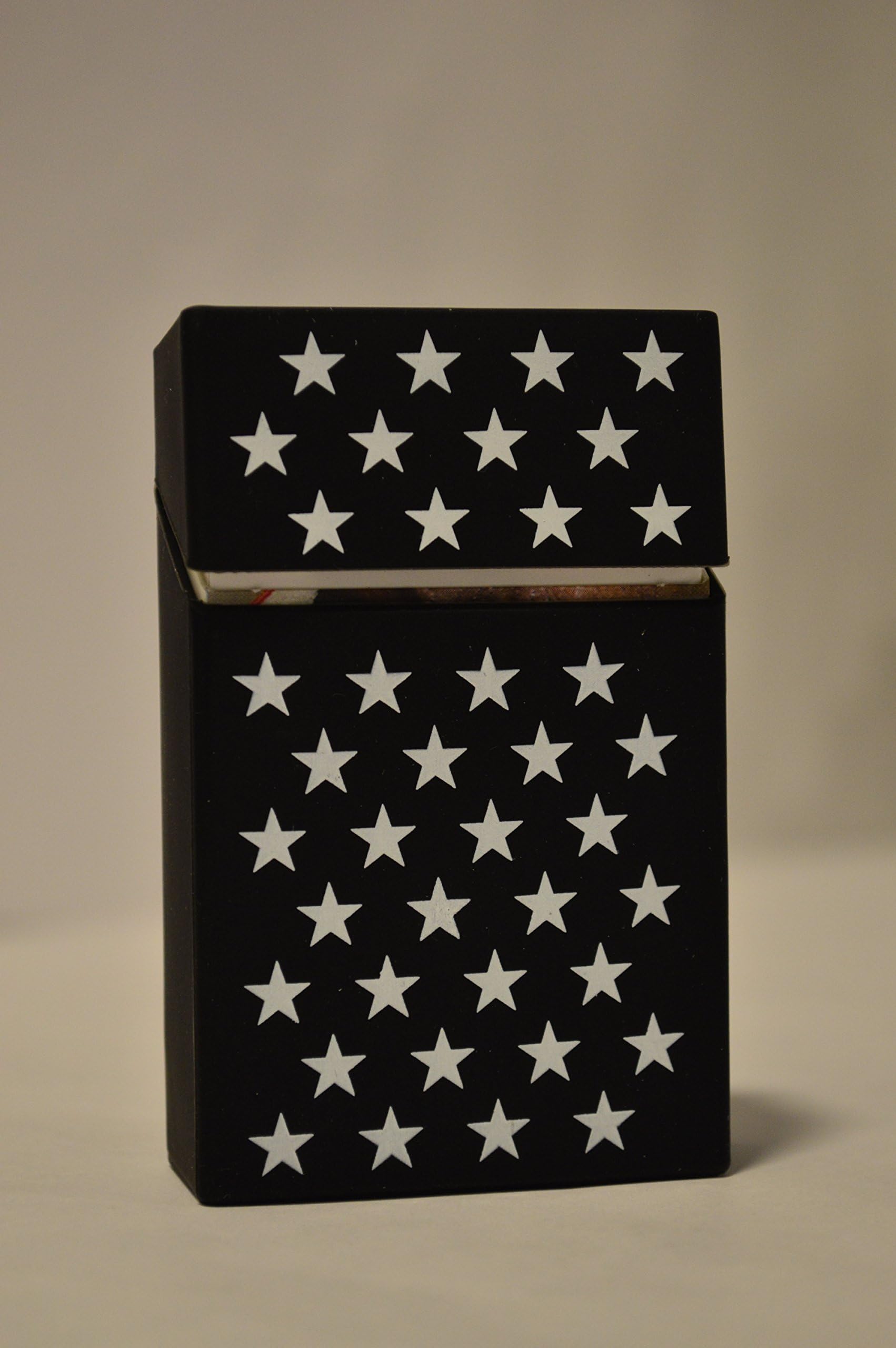 AshPro Silicone 20 Cigarette Pack Cover - Stars Black