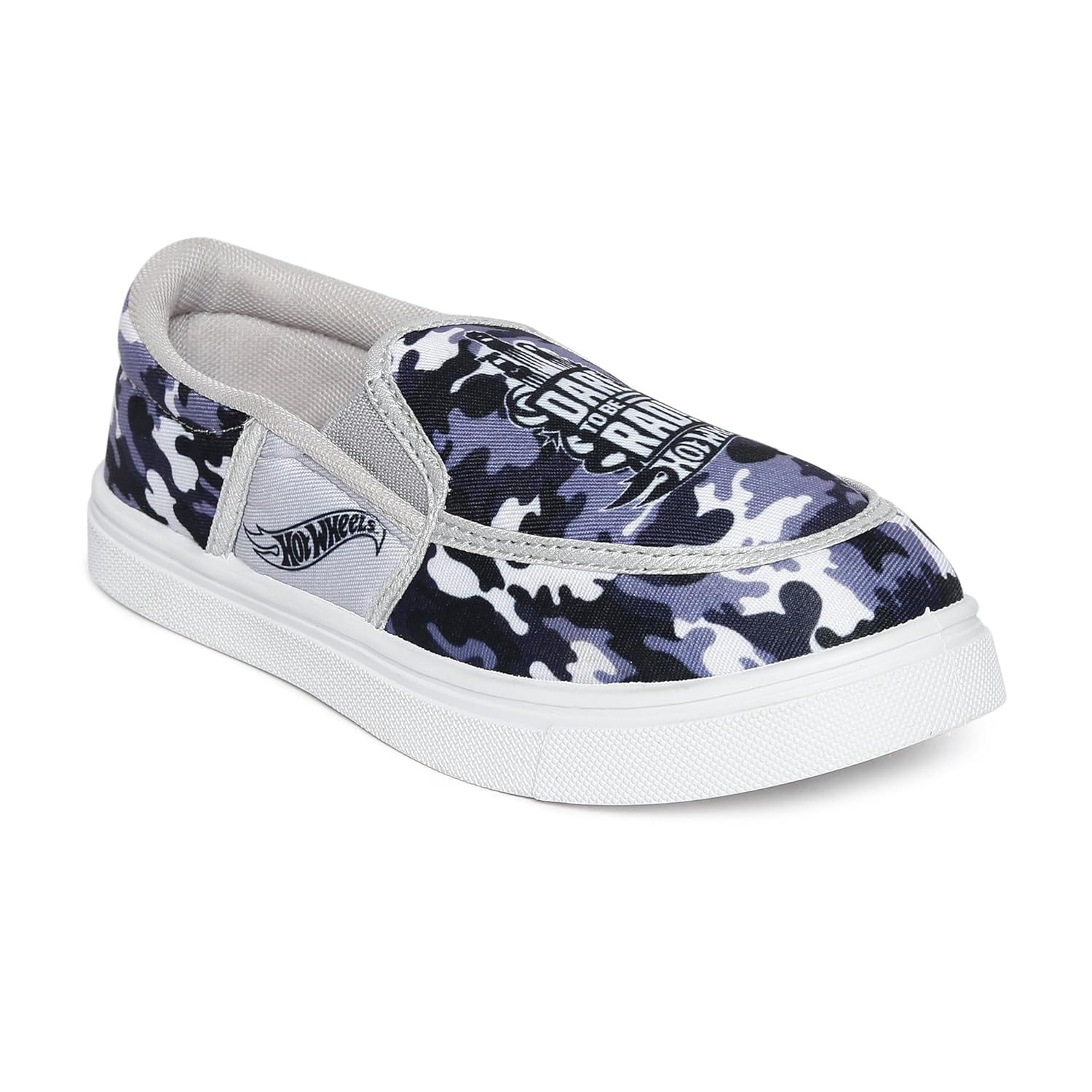 Grey Camo Loafers-13 Kids UK 