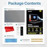 VINTEZ 14 Inch 16:9 Privacy Screen Filter for Computer Monitor Laptop - Anti view 5