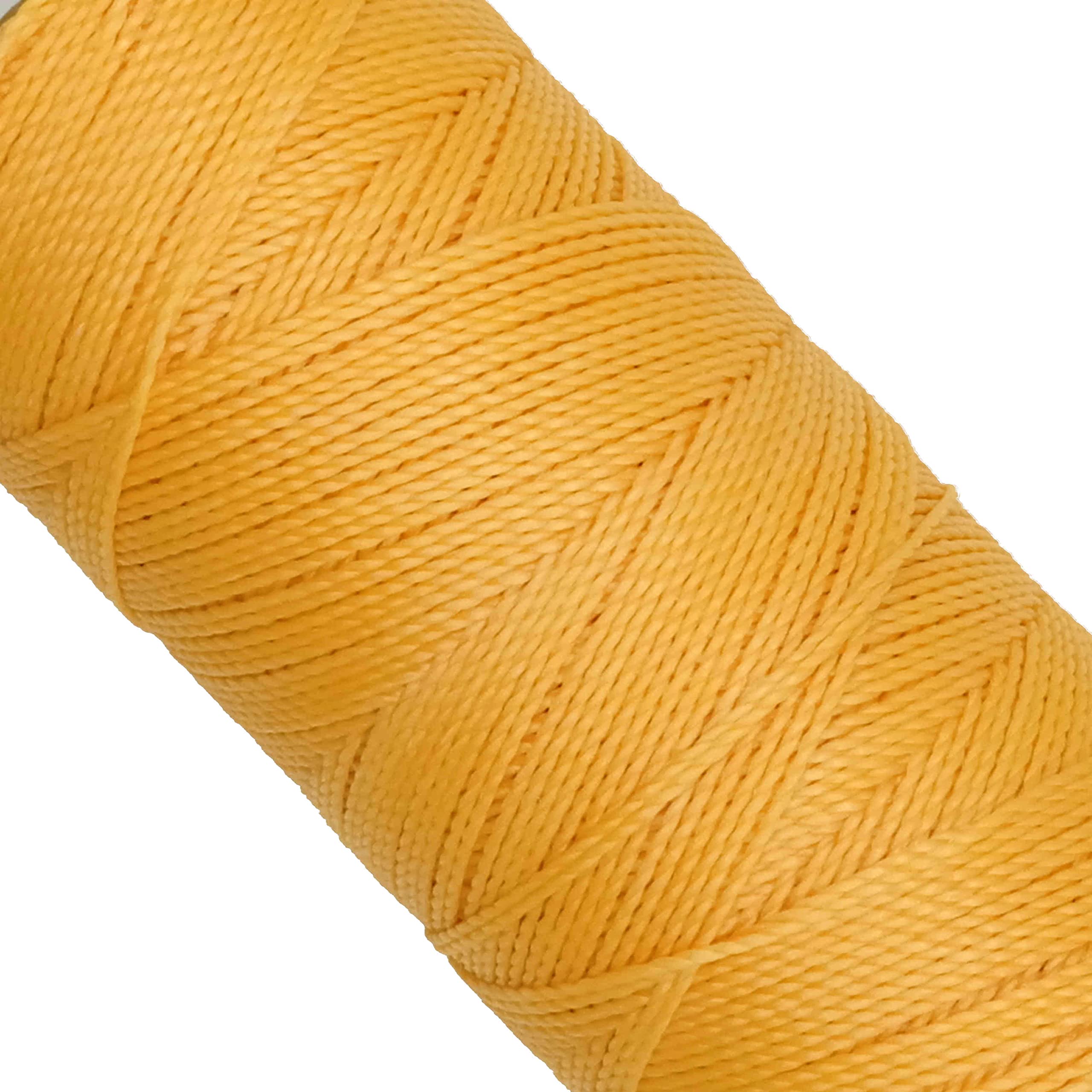 Linhasita Waxed Thread 100 g / 170 m Polyester 1 mm Thick Macrame, 30 Colours cream