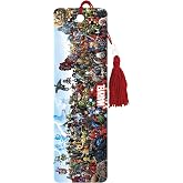 Antioch Marvel Comics - The Marvel Lineup Premier Bookmark, Multicolor, 2.25 x .022 x 7.25
