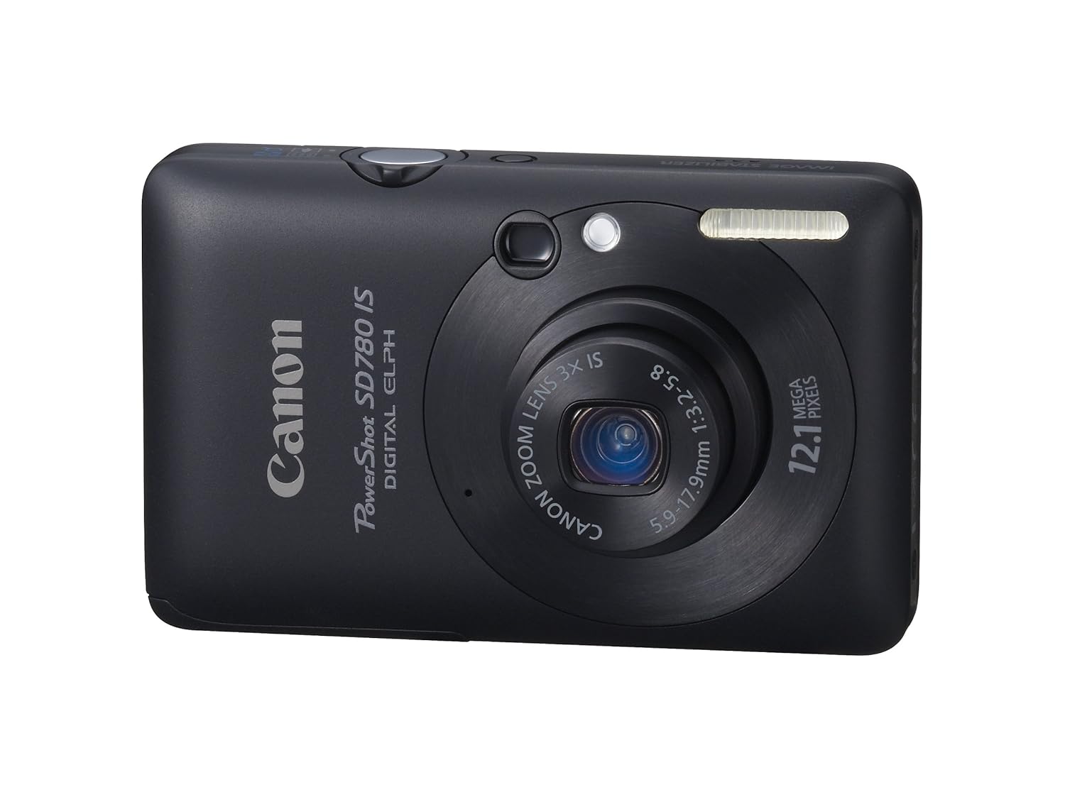 Amazon.com : Canon PowerShot SD780IS 12.1 MP Digital Camera with 3x Optical  Image Stabilized Zoom and 2.5-inch LCD (Black) (Discontinued by  Manufacturer) ...