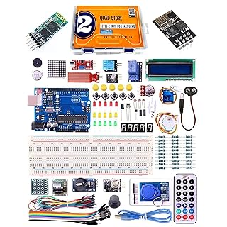 Quad Store LEVEL-2 kit with RFID and bluetooth compatible with Arduino IDE and Uno R3