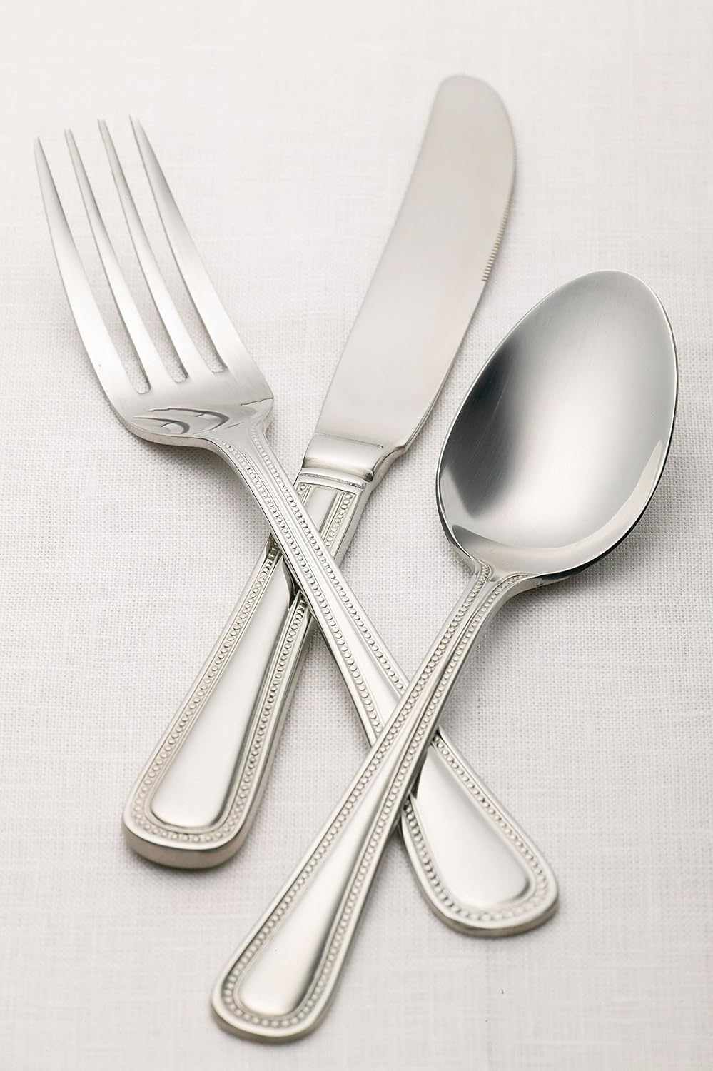 Amefa Monogram Bead Cutlery Set Stainless Steel 24 Piece Vaisselle et