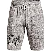 Under Armour Mens UA Pjt Rock Terry Fleece Shorts L Gray