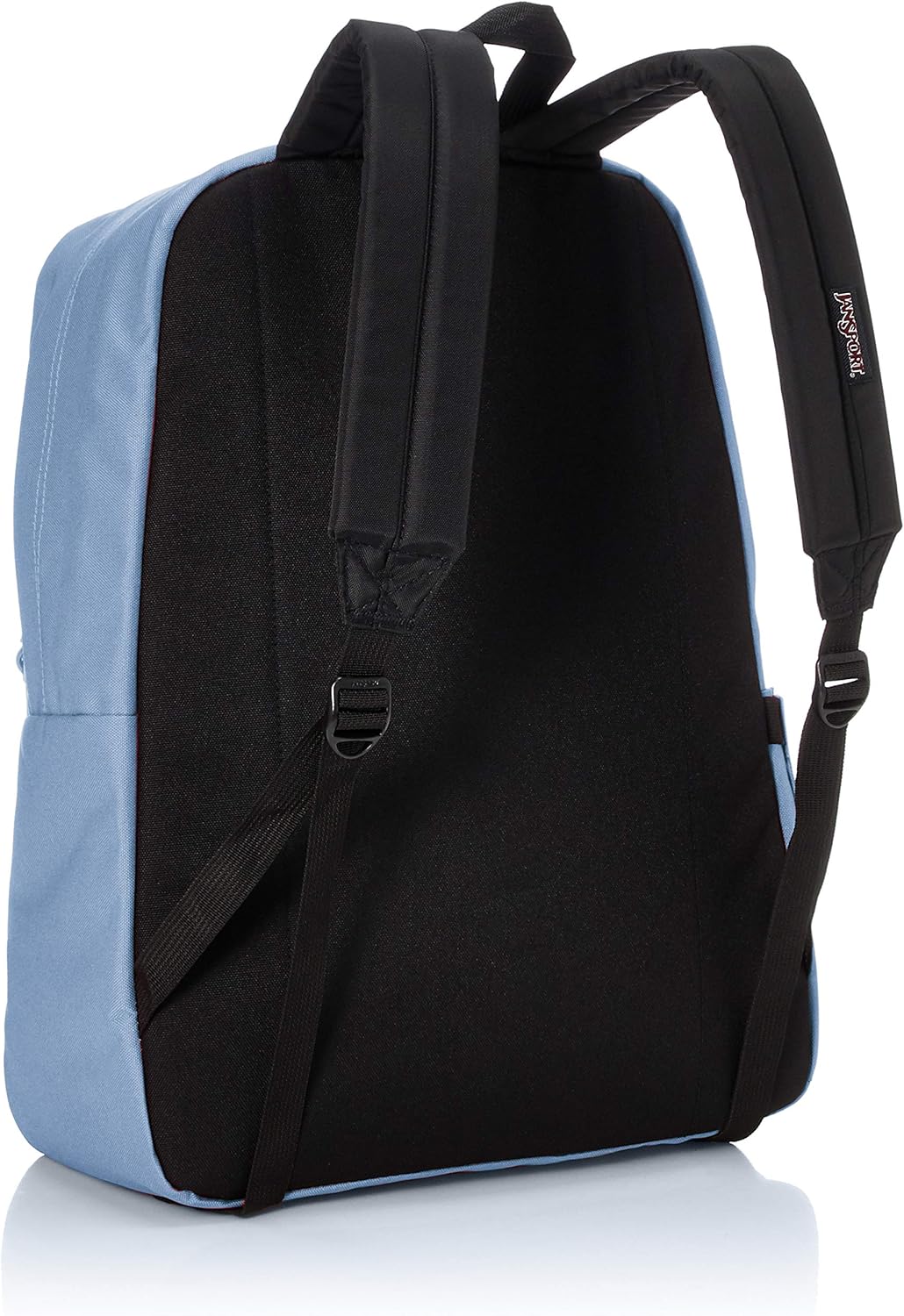 JANSPORT SuperBreak Plus Laptop Backpack in Blue Agave, 15" Internal Sleeve with Front Organiser and Side Water Bottle Pocket - Image 3