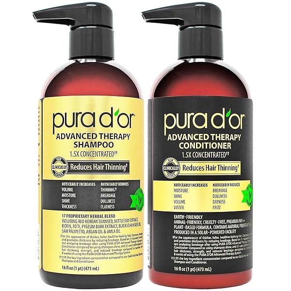 PURA D’OR ADVANCED THERAPY BIOTIN SHAMPOO & CONDITIONER...
