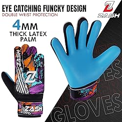 ZASH Soccer Goalie Gloves Youth Goalkeeper Gloves