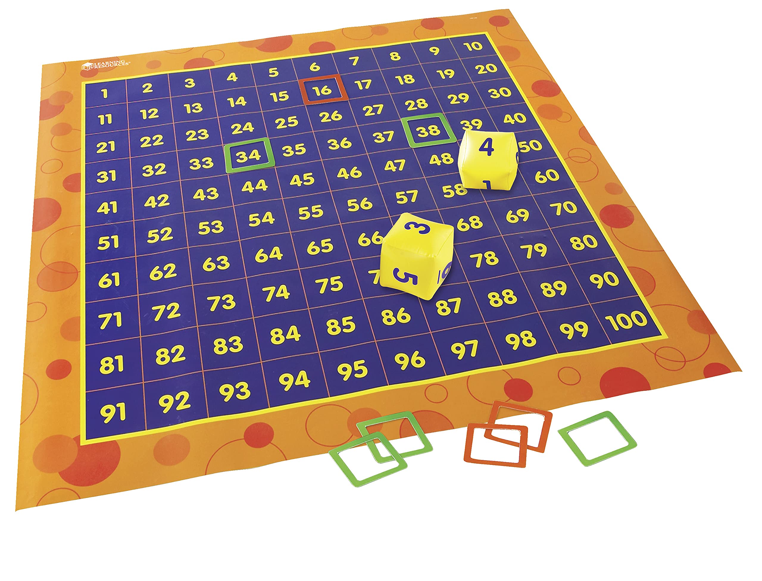 Learning Resources Hip Hoppin' Hundreds Activity Mat