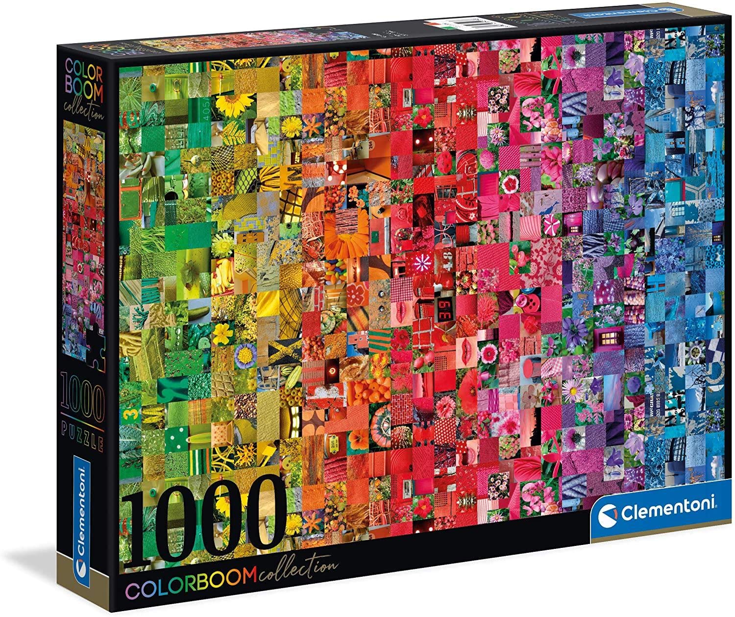 Clementoni 39595, Color Boom Collage Puzzle for Children and Adults - 1000 Pieces, Ages 10 years Plus, multicoloured