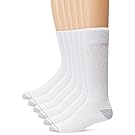 Hanes Men's 6-Pack FreshIQ Cushion Crew Socks
