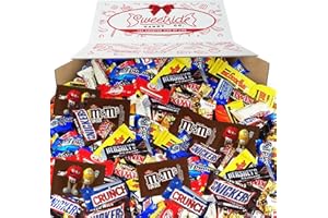 SWEETSIDE CANDY CO. Chocolate Candy variety pack - 5 pound, Assorted Bulk Chocolate Mix, Office Candy Assortment for Birthday Party, Kids, College Students & Adults.