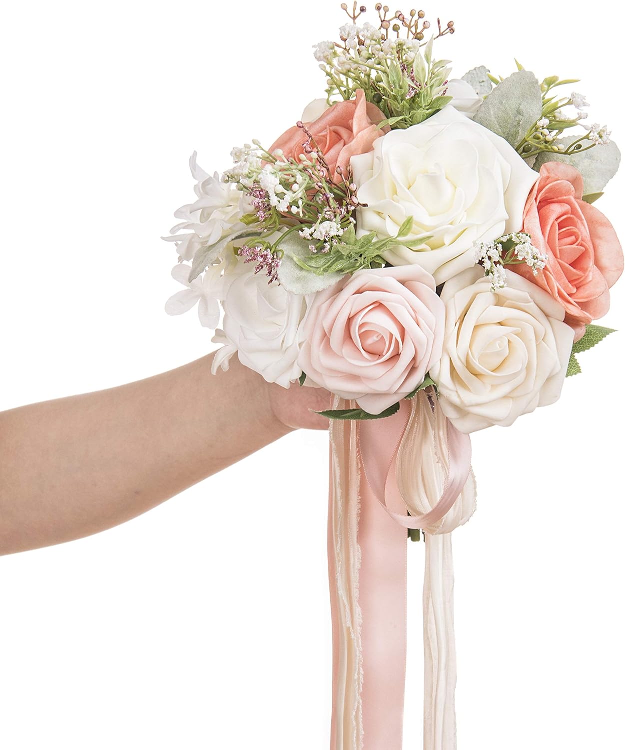 Ling�s moment Summer Wedding Bouquet Rustic