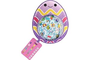 VANGO BIZYBOO Easter Egg Busy Bag Scavenger Hunt - Hidden Object Search Sensory Matching Game for Kids 2 and Up (Purple)