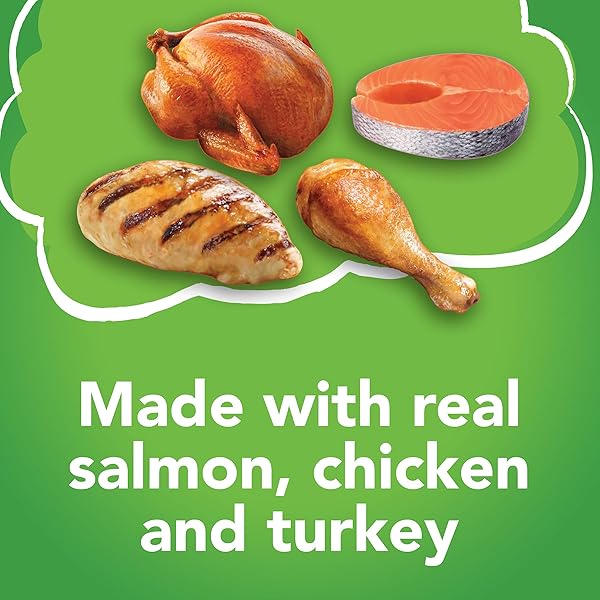 PURINA FRISKIES WET CAT FOOD PATE VARIETY PACK SALMON DINNER, TURKEY AND GIBLETS DINNER AND MIXED GRILL – (2 PACKS OF 12) 5.5 OZ. CANS