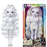 Rainbow High Shadow High Natasha Zima Grayscale 11” Fashion Doll with White Hair and White Outfit, Stylish Handbag, Great Gift for Kids 4-10 Years Old