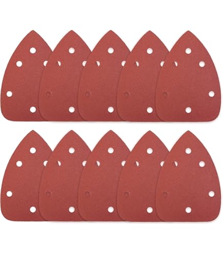 200 Tampons De Ponçage Pour Ponceuse Souris/détails - Grain 60 - SATC - Marque Noire