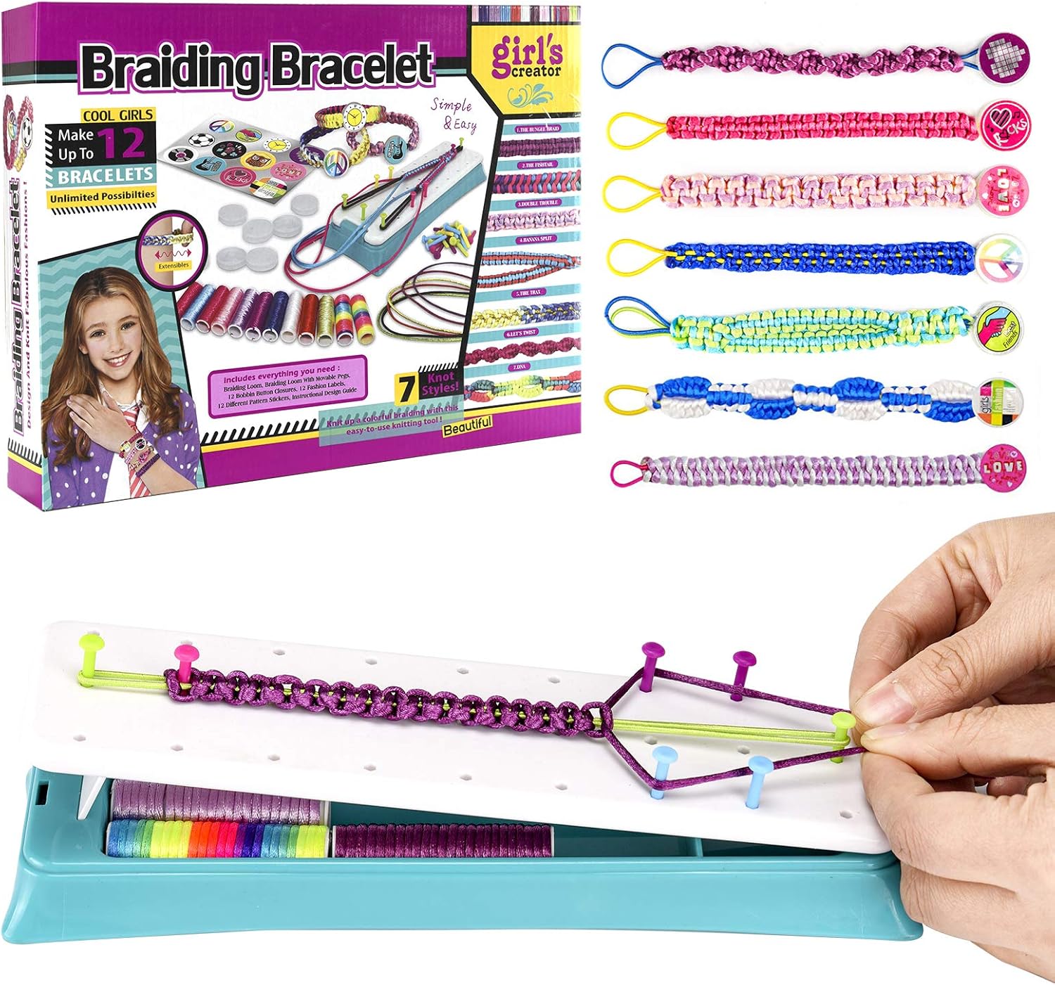 日本限定 メイキングトイキッズブレスレット クラフトキットdiy 女の子 ブレスレット 累 バングル J X4 カラフル ル ムバンド 好評 新品 その他おもちゃ Jeeit Net
