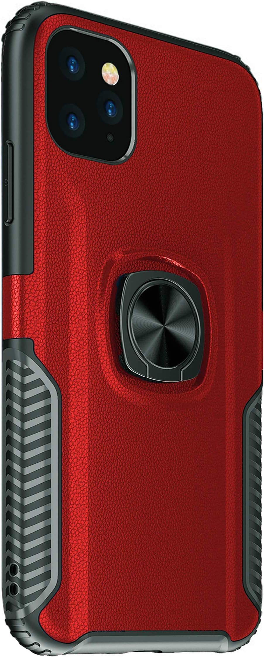 11 pro Case 2019 Kickstand Compatible with apple iPhone 11pro Cover [360° Rotating Ring Holder] [Magnetic Car Mount] I IP I11 Phone11.pro Cases Stand Hold for iphone11pro Bumper 5.8 inch (Red)