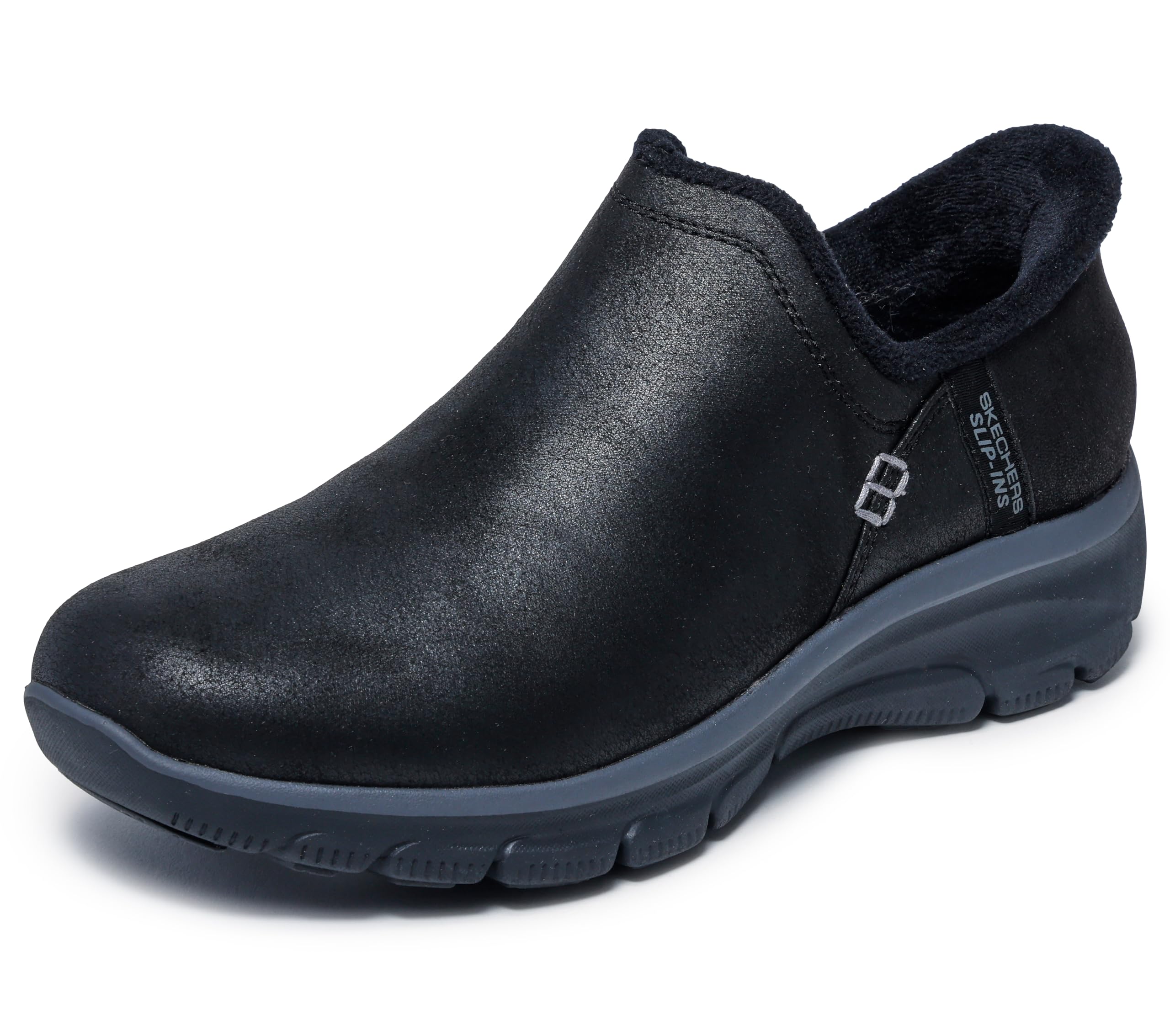 Photo 1 of Skechers Women's Easy Going-Modern Hour-Hands Free Slip-ins Ankle Boot, Black, 9.5 Wide