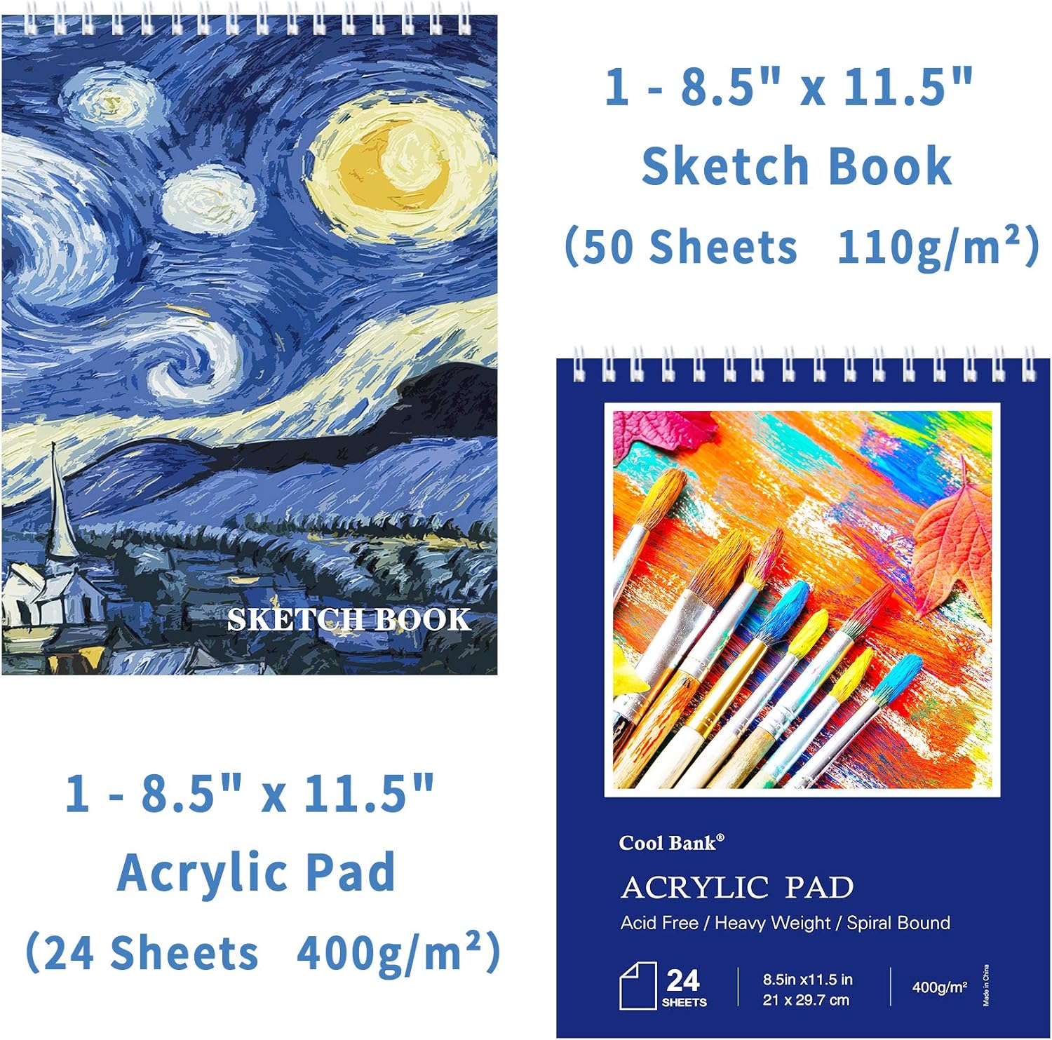 Art Set 85 Piece with Built-in Wooden Easel, 2 Drawing Pad, Art Supplies in Portable Wooden Case-Painting & Drawing Set Professional Art Kit