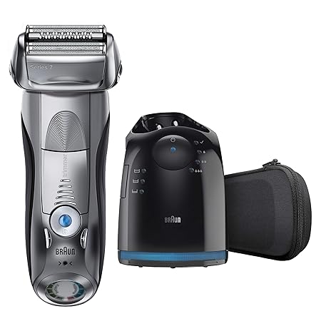 Braun Series 7 790cc Electric Foil Shaver with Clean and Charge station