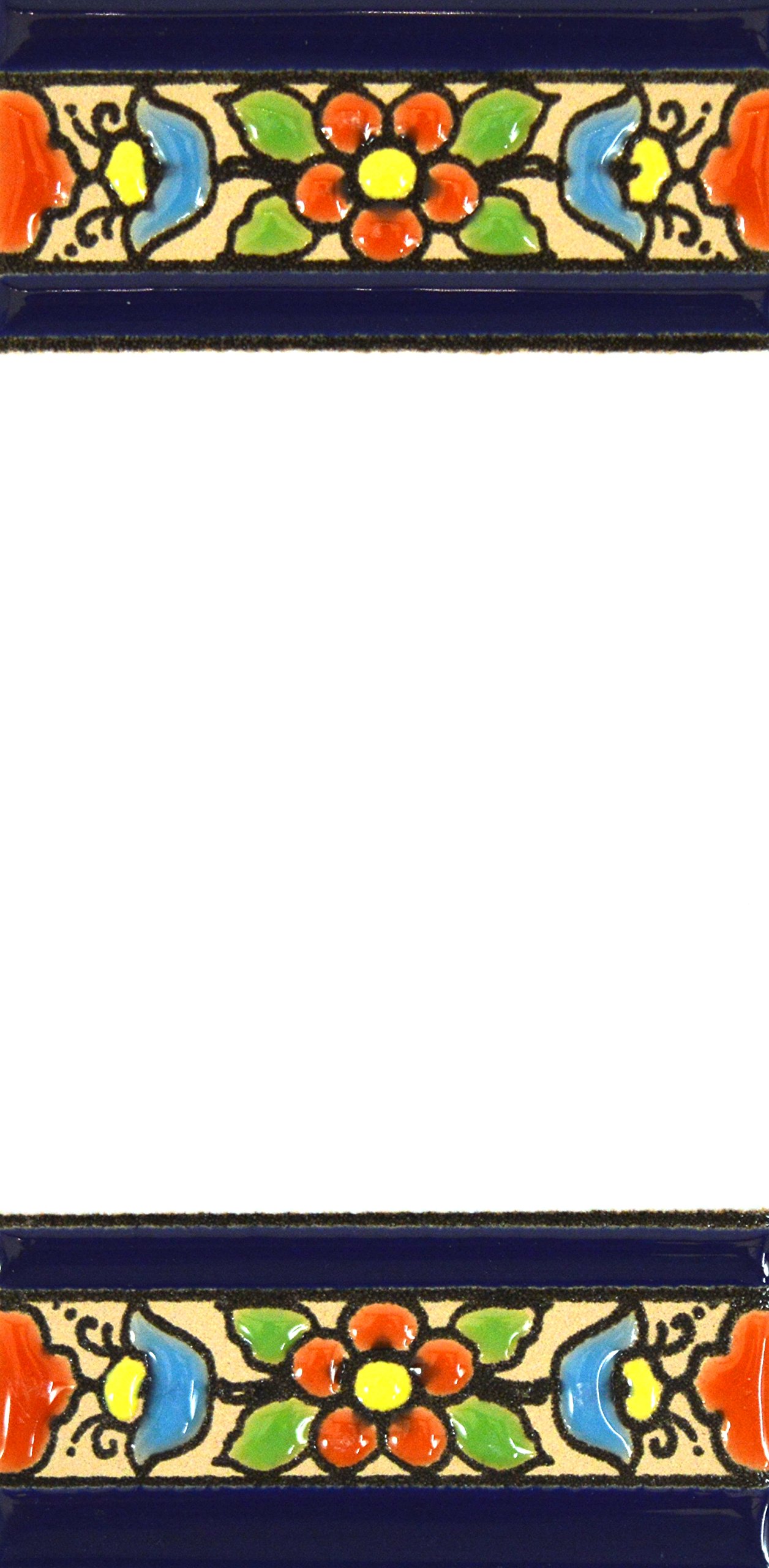 ART ESCUDELLERS House Letter Tiles 4 Inch. Handpainted Ceramic Signage. Address Numbers & Letters. Style: Mediterranean Artisan. Color: Neutral/Unpainted — image 1