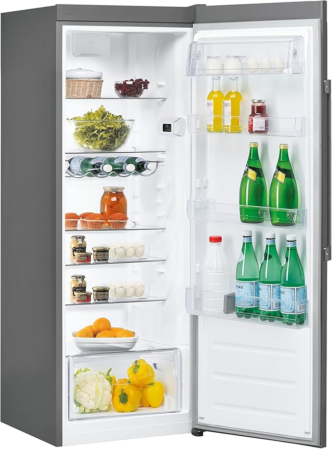 Hotpoint SH6A1QGRD Freestanding Larder Fridge Graphite Amazon.co.uk