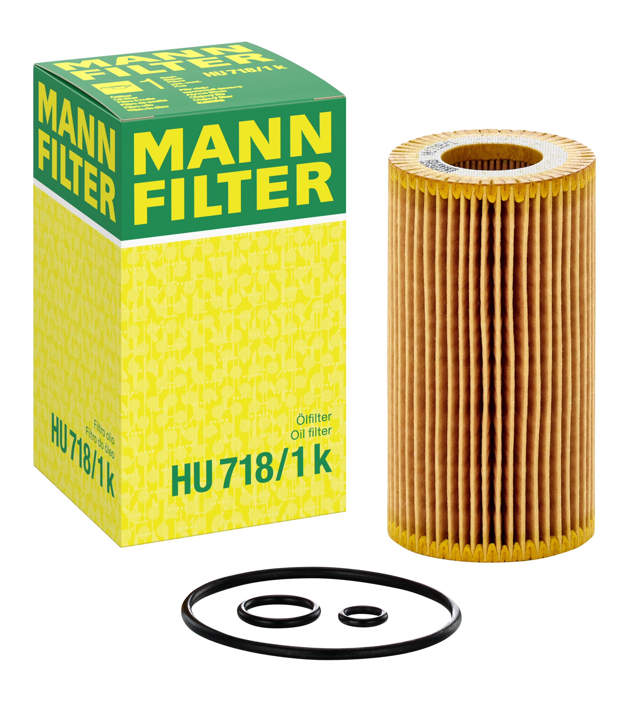 MANN-FILTER HU 718/1 k Oil Filter - CARS + TRANSPORTERS