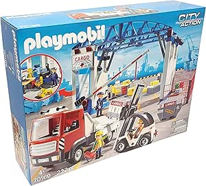 playmobil cargo truck