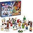 LEGO City 2022 Advent Calendar 60352 Building Toy Set for Kids, Boys and Girls Ages 5+; Includes a City Playmat and 5 City TV Characters (287 Pieces)